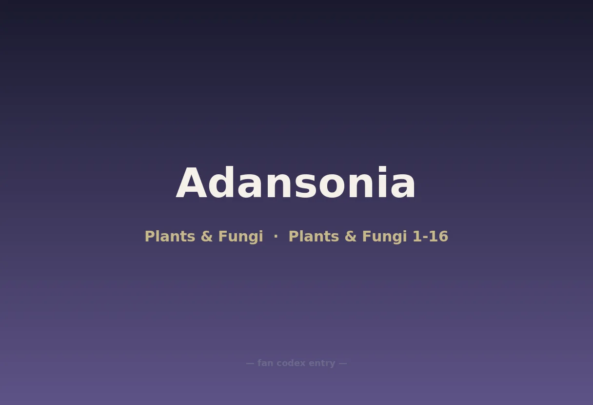 Adansonia