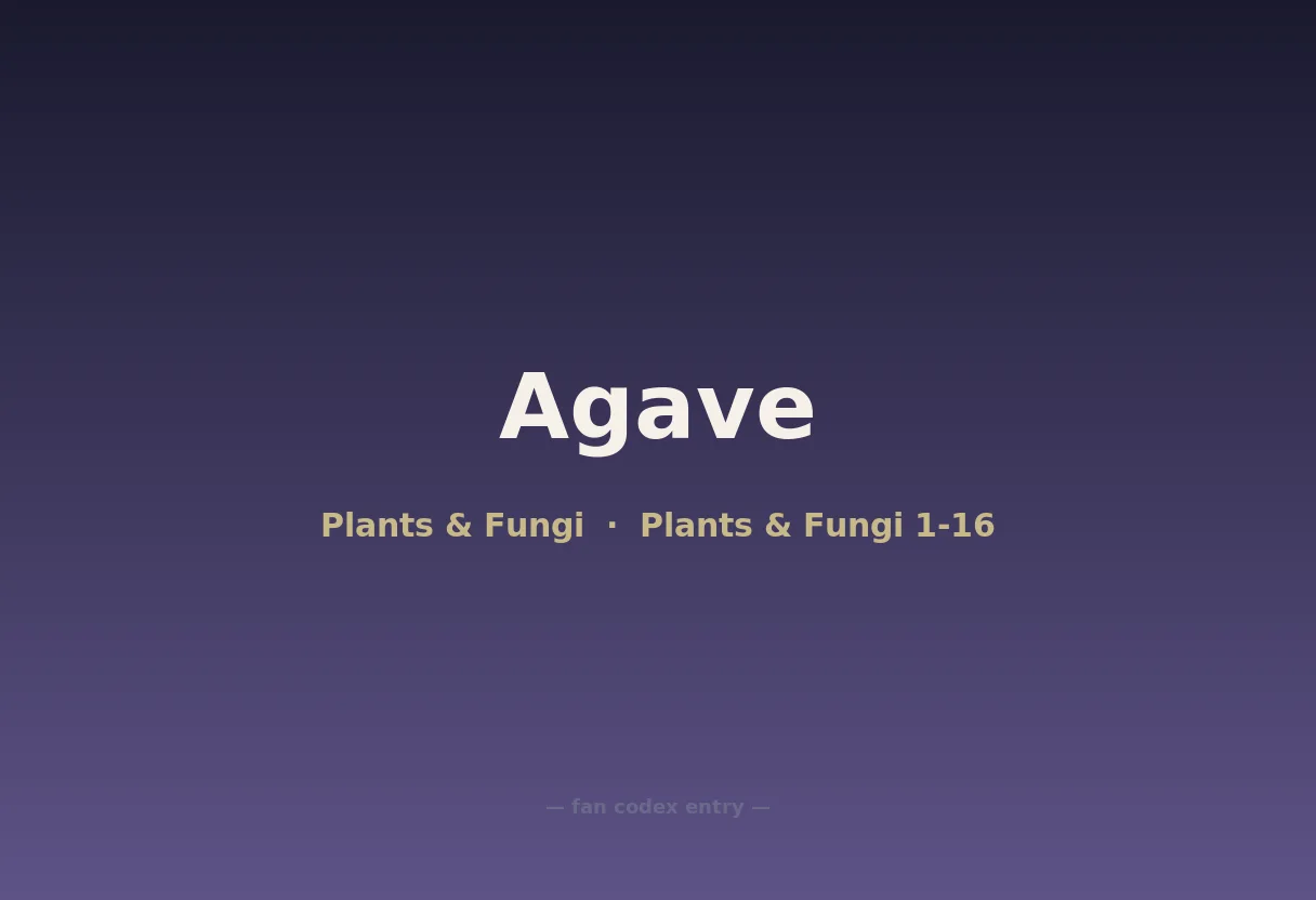 Agave